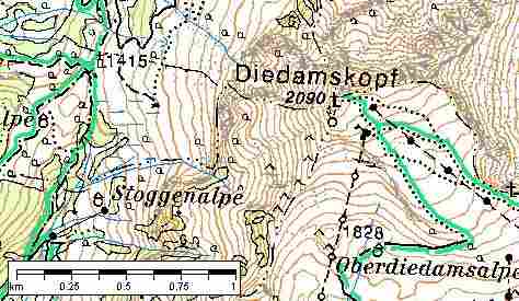 Diedamskopf - Startplatz