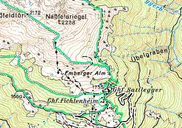 Emberger Alm - Startplatz